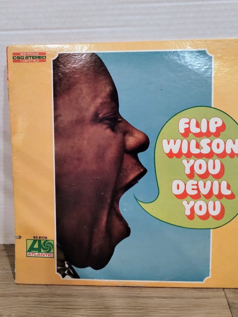 Flip Wilson - You Devil You - Vintage 1968 Vinyl LP Atlantic SC 8179 Live